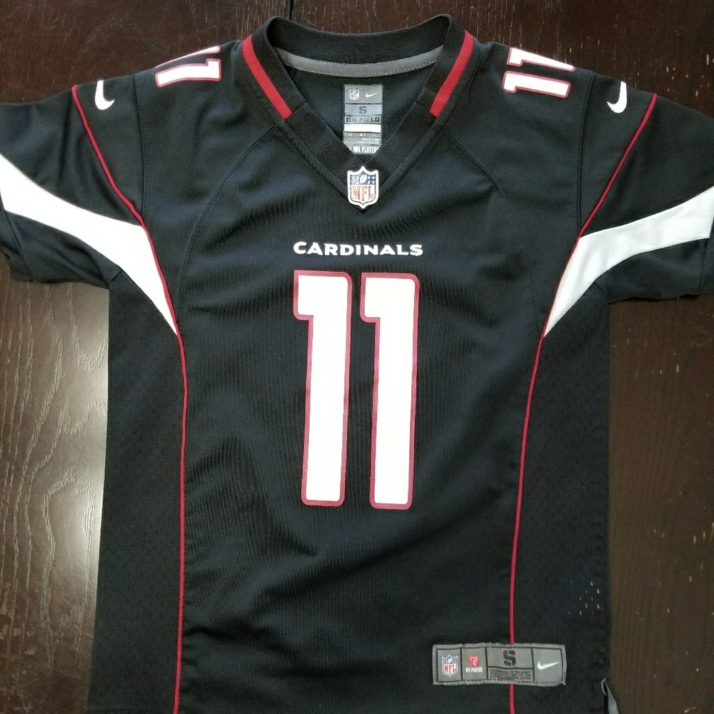 Boys official NFL Larry Fitzgerald jersey